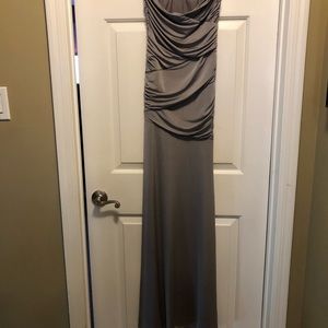 Sexy silver dress